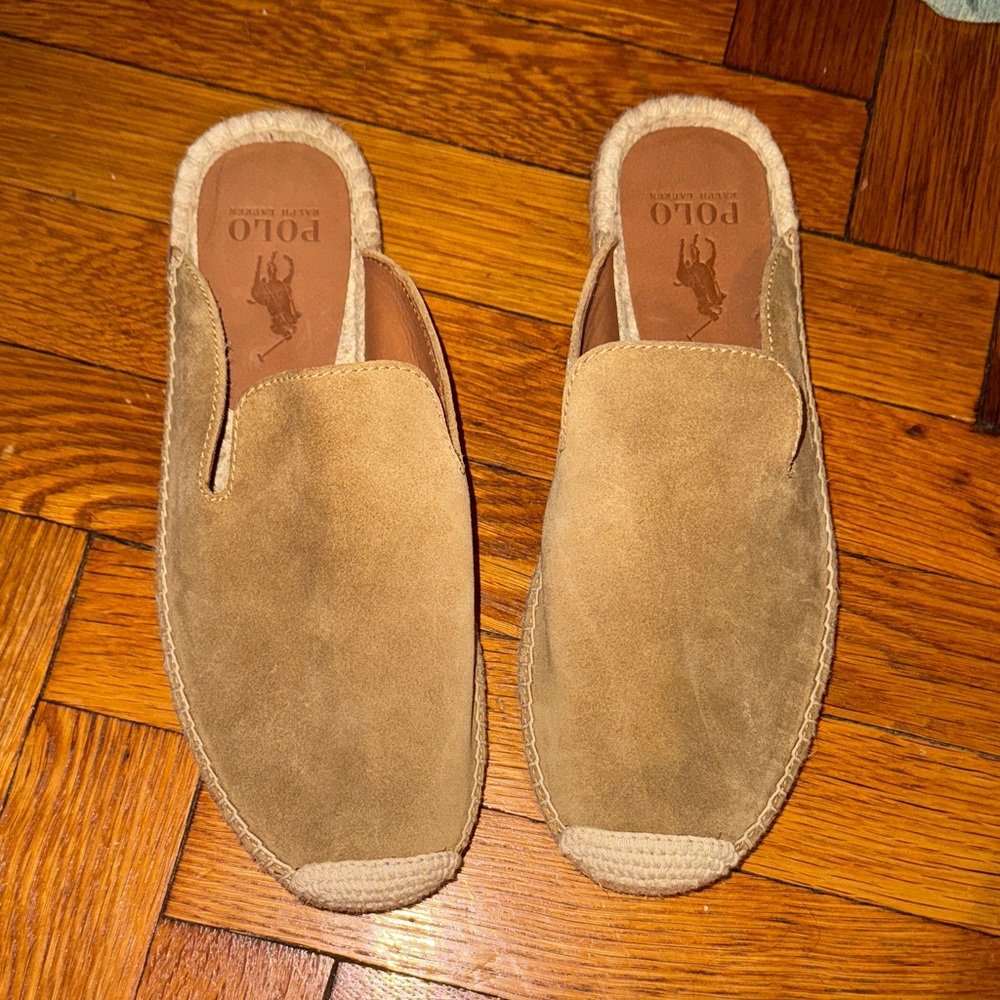 Polo by Ralph Lauren Men's Brown Suede Loafers